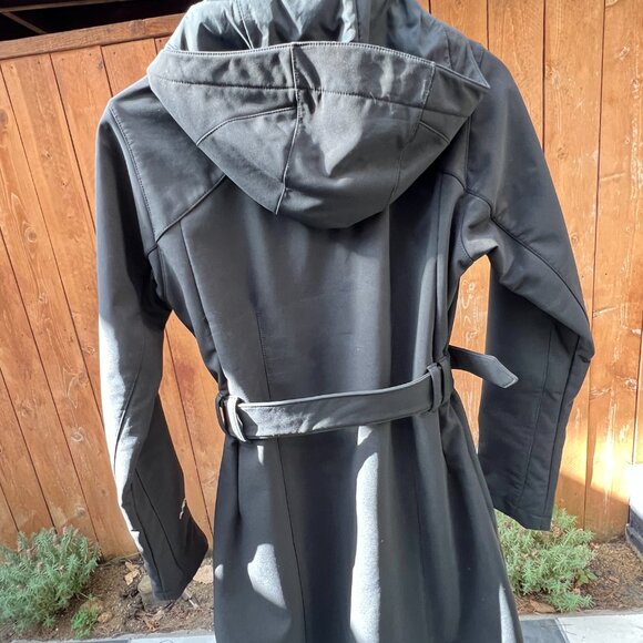 THE NORTH FACE Apex Bionic Belted Trench Hoodie Coat S/P - Picture 10 of 11